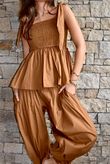 Paloma Bandeau Cami Hazelnut